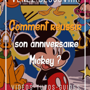 Idée anniversaire Mickey