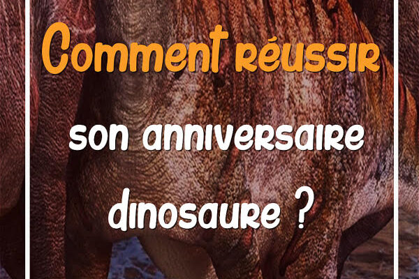 Idée anniversaire Dinosaure